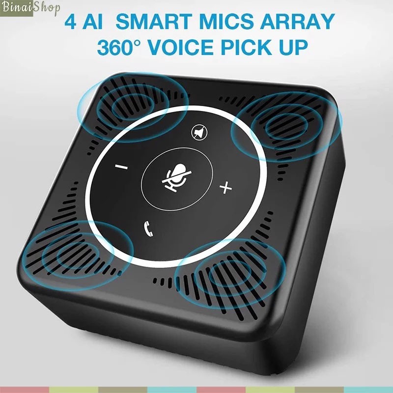 Micro boundary kèm loa họp hội nghị trực tuyến  | Emeet M0