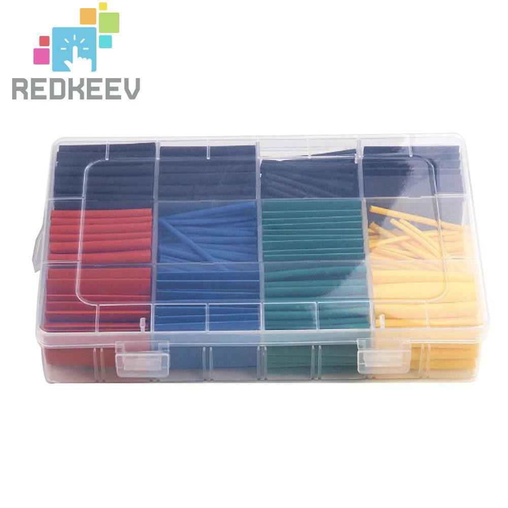 Set 530 ống co nhiệt nhiều màu sắc khác nhau cách nhiệt tiện lợi