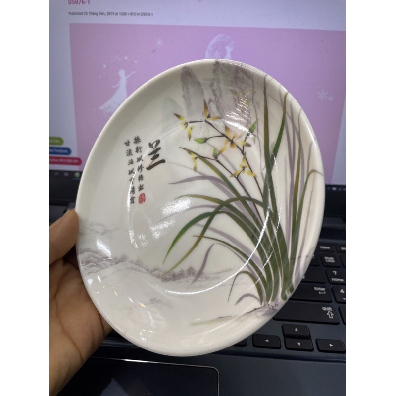 Đĩa vuông- tròn siêu đẹp, siêu sang size 15x15