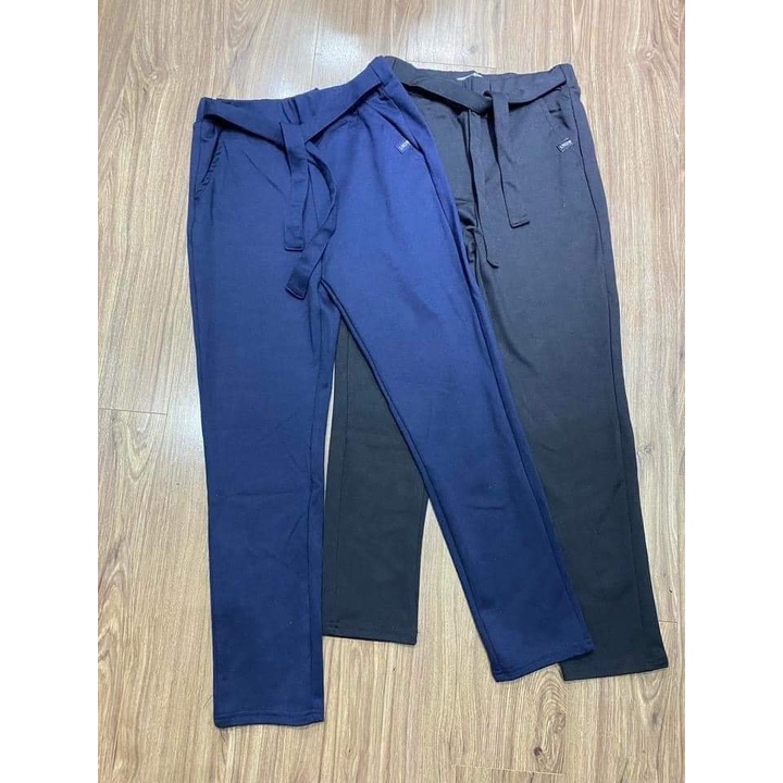 Quần thun baggy thắt dây eo