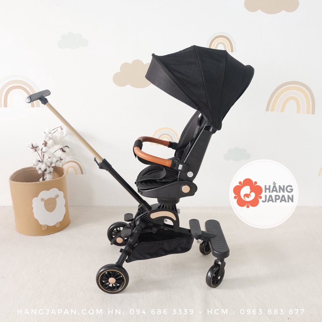 XE ĐẨY DU LỊCH GẤP GỌN MONMON 360