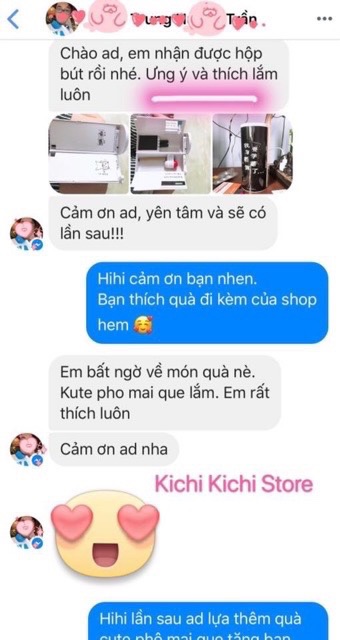 Hộp bút mật khẩu KIM TUYẾN, hộp đồ dùng học tập XANH - HỒNG.