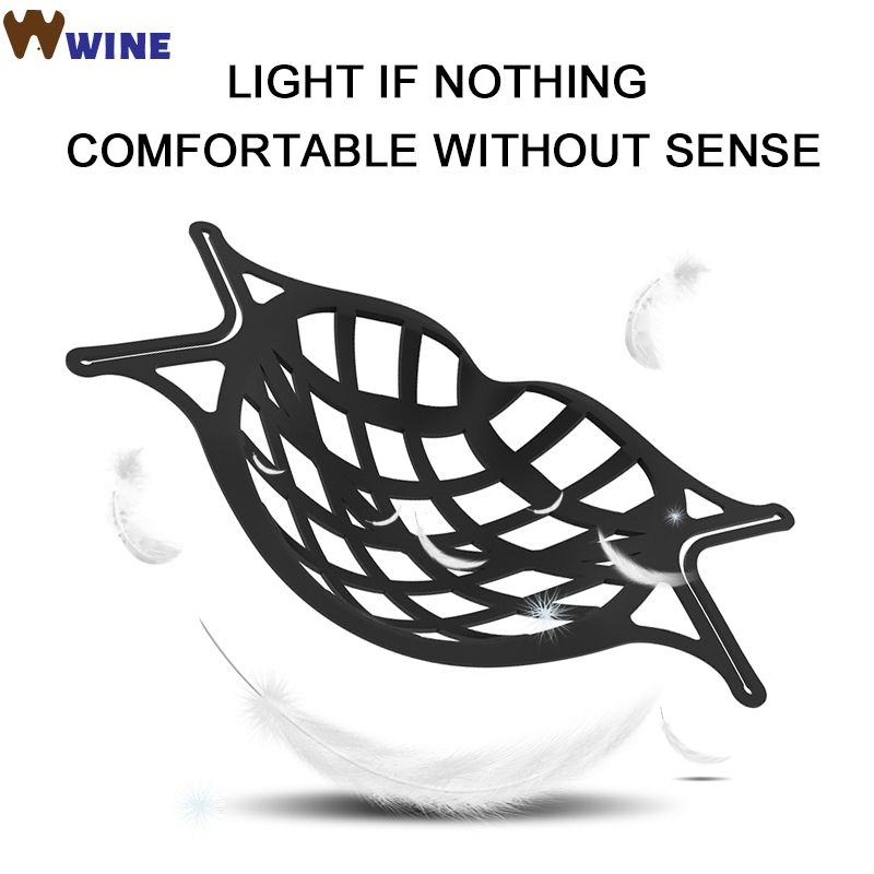 Giá đỡ mặt nạ 3D chống ngạt thở Khung chống lem son môi wine