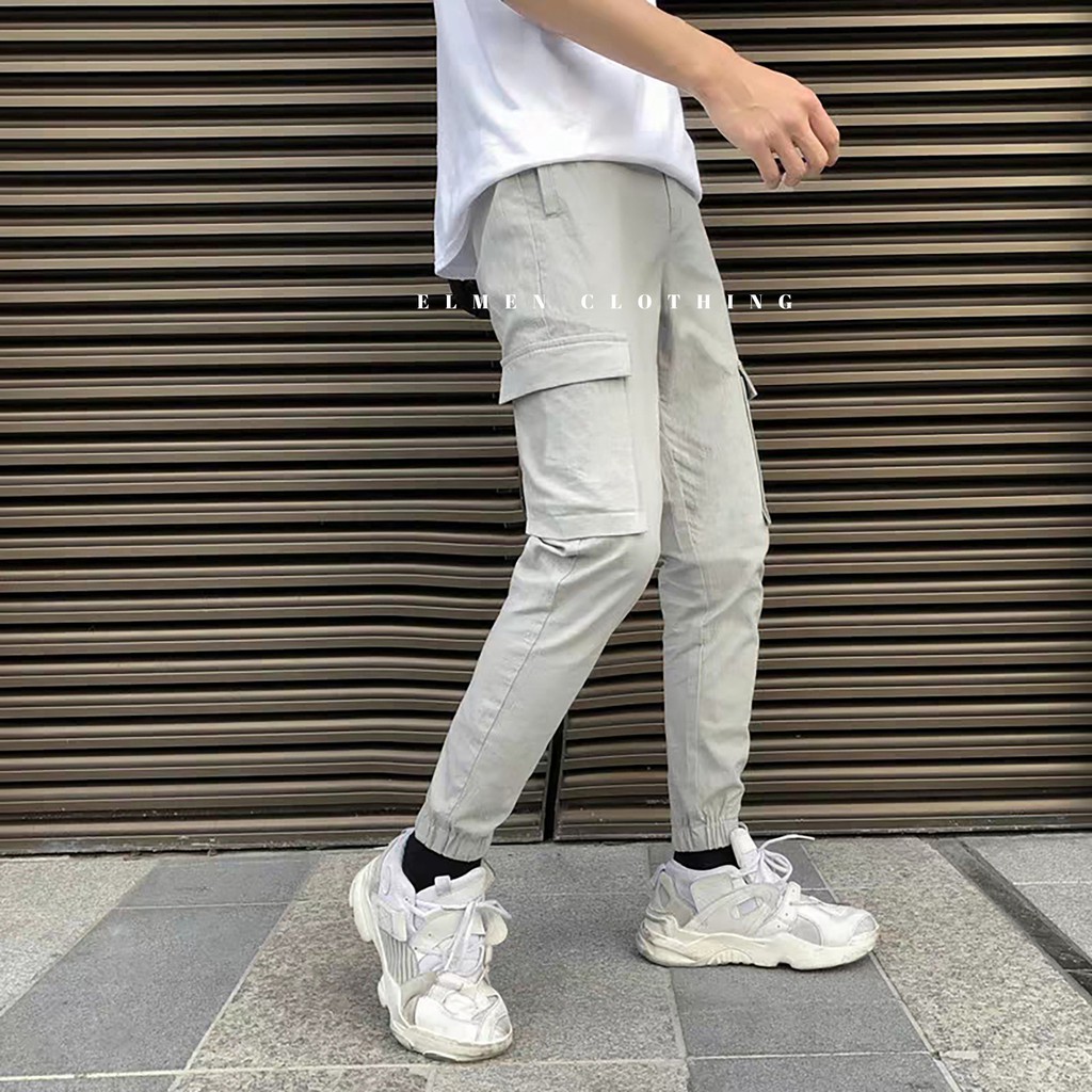 [ ELMEN ] Quần Jogger Túi Hộp - Ảnh tại shop | BigBuy360 - bigbuy360.vn