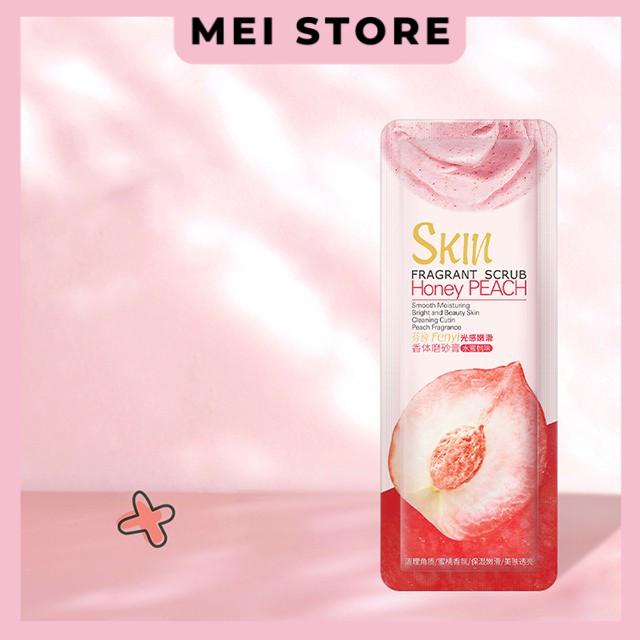 Gel Tẩy Tế Bào Chết Đào Fenyi Skin Honey Peach Gói Nhỏ Tiện Dụng 3g