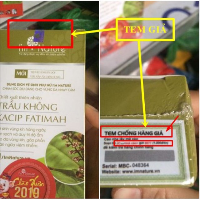 [CHÍNH HÃNG] Dung Dịch Vệ Sinh Phụ Nữ Trầu Không I'm Nature 150ml Chính Hãng Công Ty