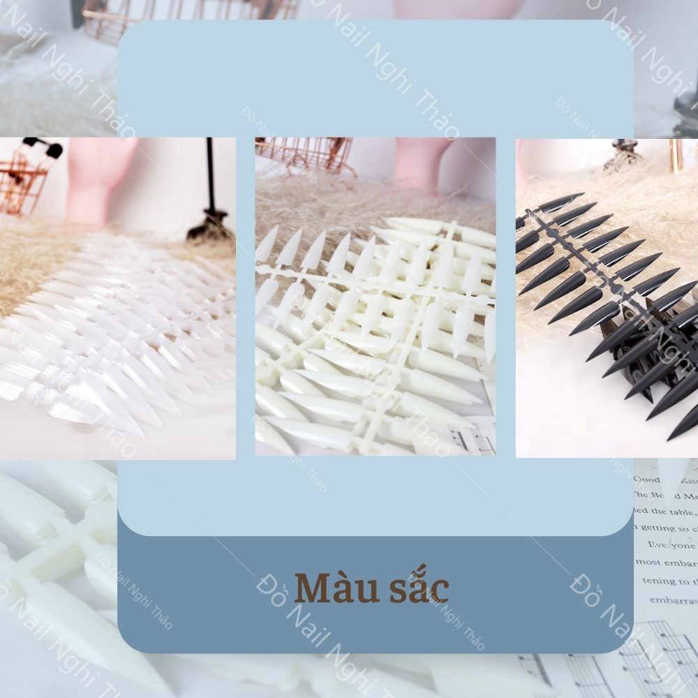 Móng bẻ nhọn set 240 móng