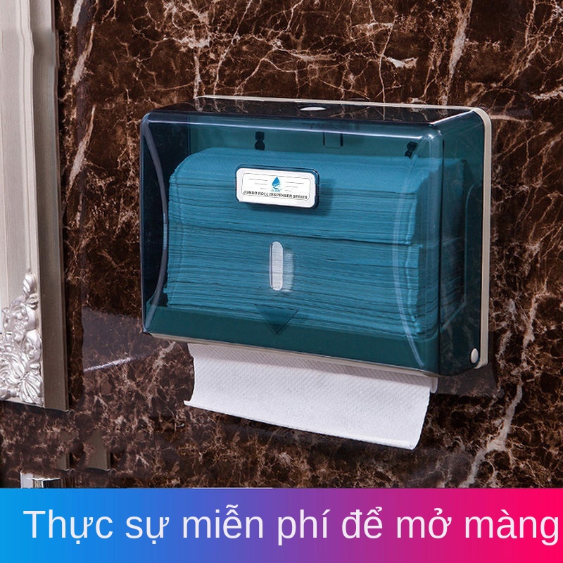 Khay đựng khăn tay không có lỗ dùng để treo tường phòng tắm trong nhà vệ sinh khách sạn Khay giấy, toilet, bếp, hộp đựng