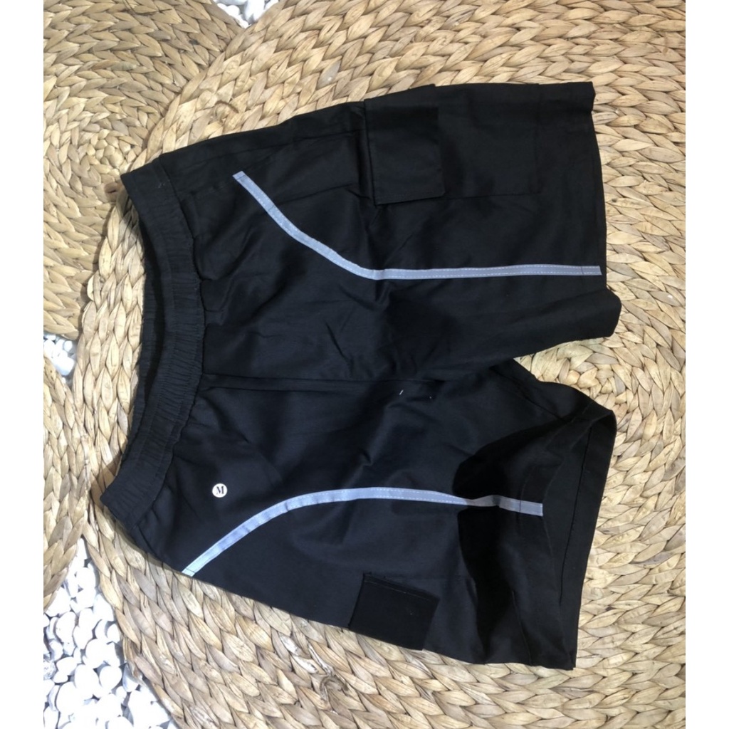 Quần Short Kaki line Phản quang Unisex