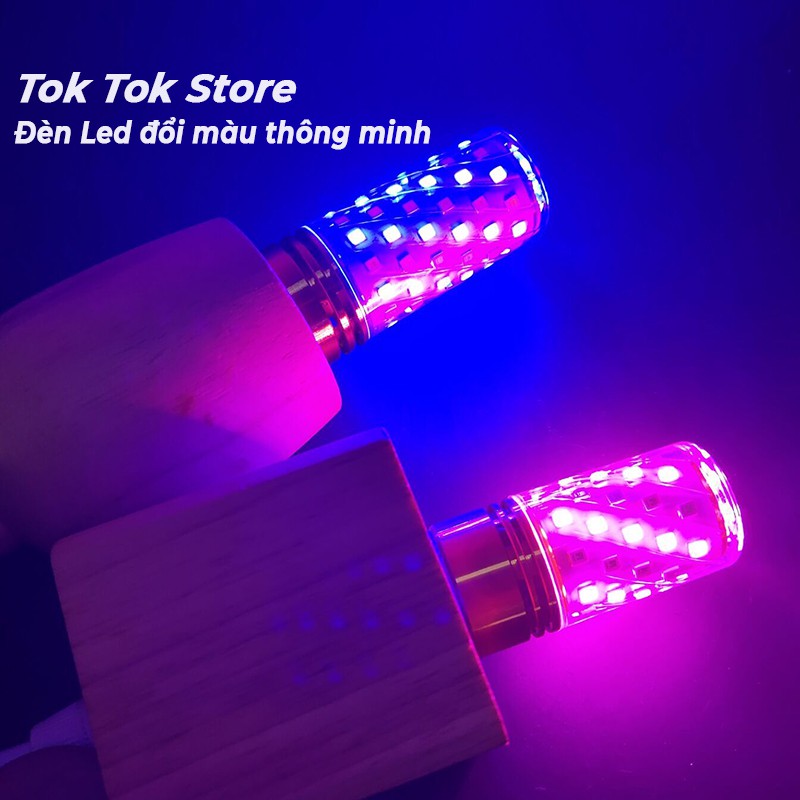 [Mã LIFEHOT10K giảm 10K đơn 20K] Đèn LED tiktok đổi màu 3 trong 1 đèn led toktok cực đẹp bền xịn