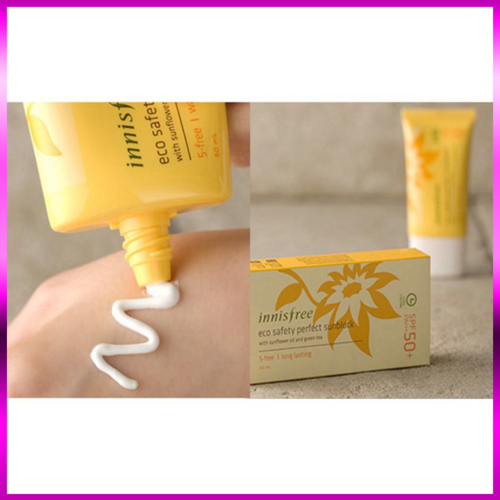 [CHÍNH HÃNG] Kem Chống Nắng Innisfree Intensive Sunscreen SPF50+ PA++++ 50ml Mẫu Mới | BigBuy360 - bigbuy360.vn