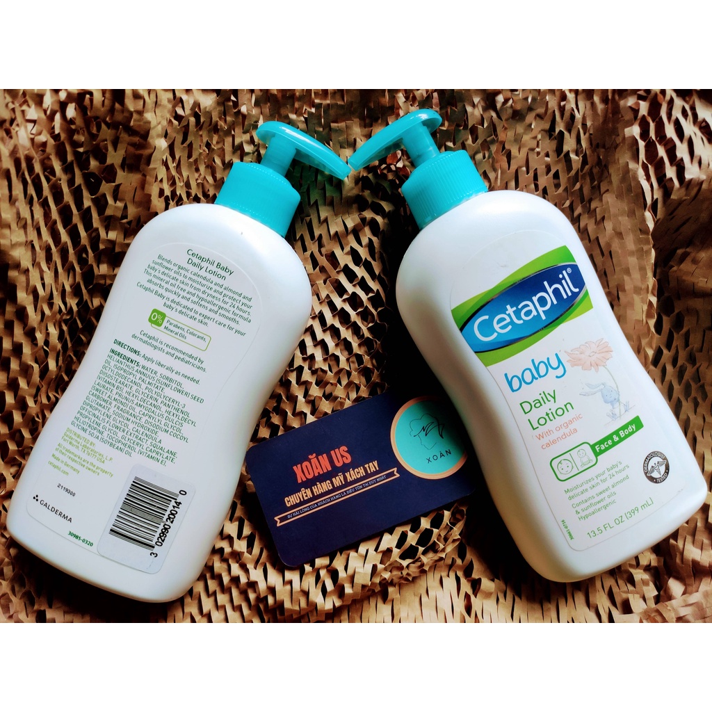 Dưỡng ẩm Cetaphil 399 ml chuẩn hàng Mỹ