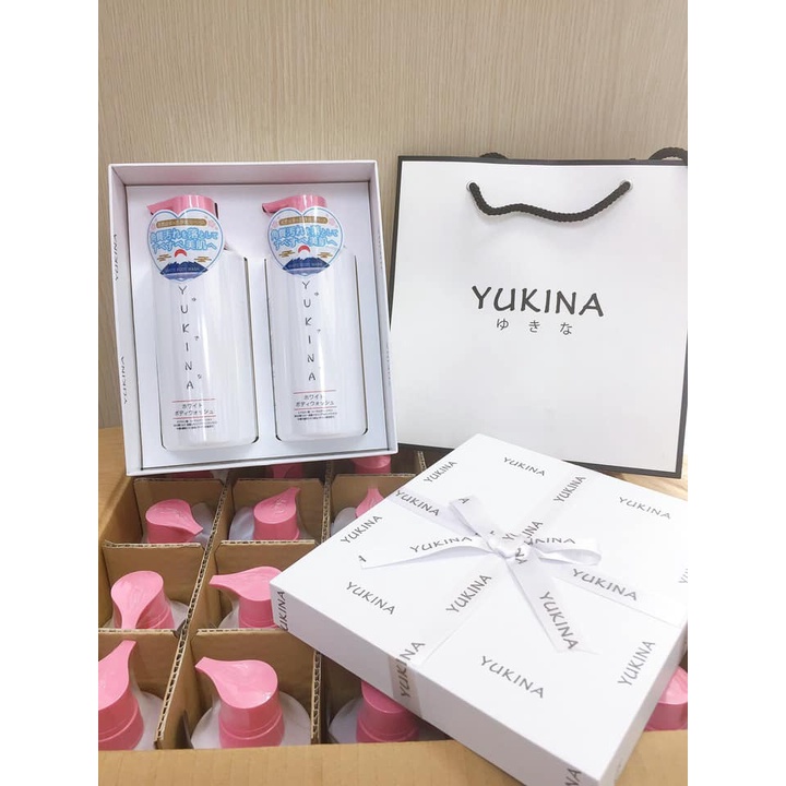 Sữa Tắm Trắng Yukina Giúp Dưỡng Ẩm Sáng Da