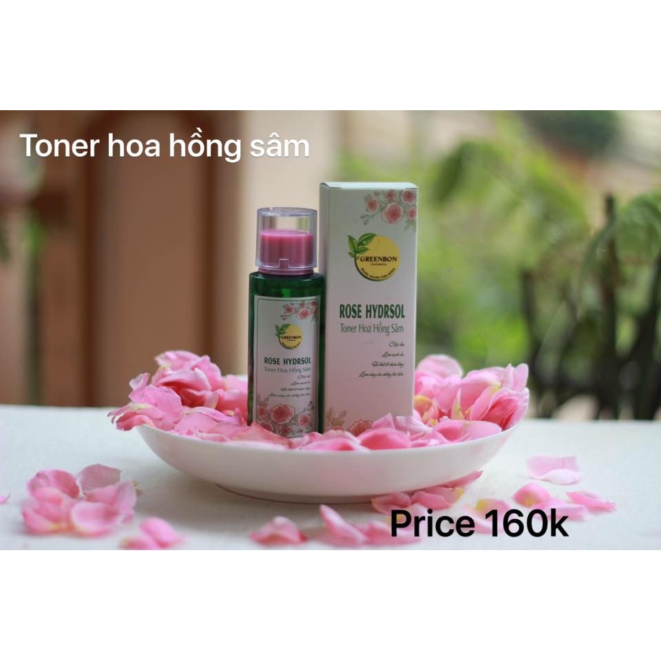 TONER HOA HỒNG SÂM TƯƠI