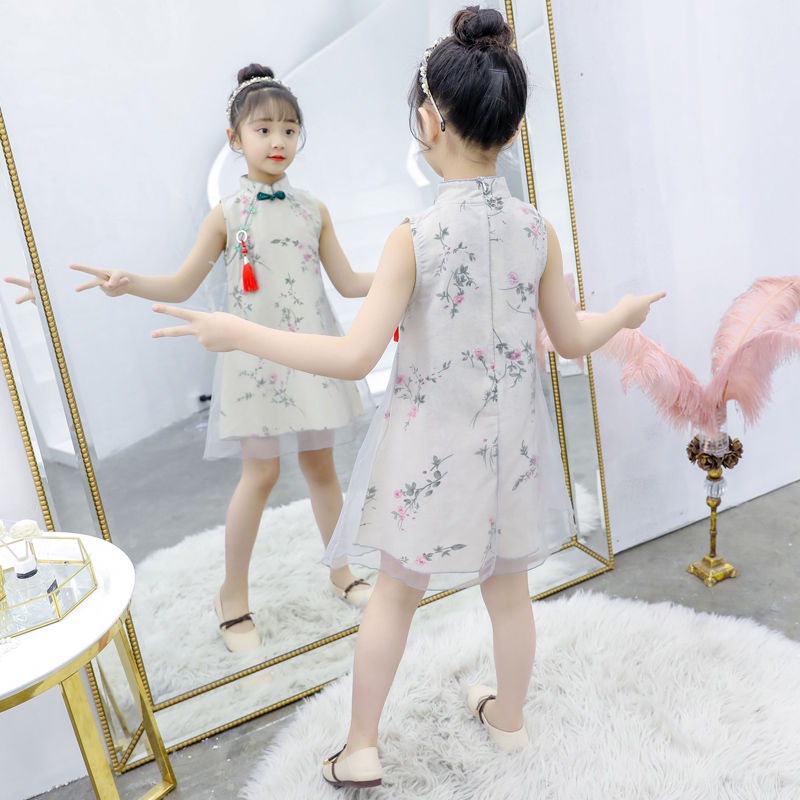 Đầm Thời Trang Xinh Xắn Dành Cho Bé Gái Từ 3-13 Tuổi