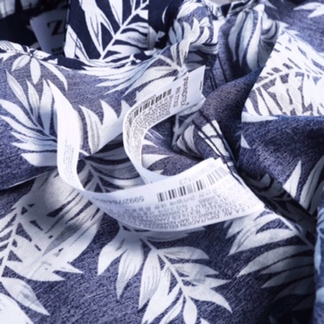 | Ảnh thật | Áo Zara Hoạ Tiết Hot Summer