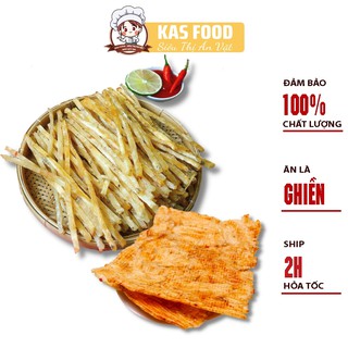 Khô cá thiều tẩm vị kct250 loại ngon, mềm, sợi dài, miếng lớn 250g - kas food