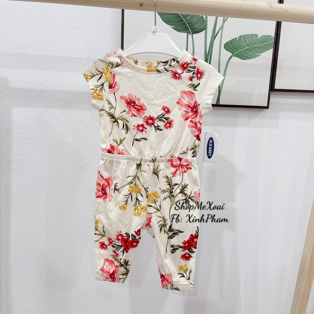 [0-3M] JUMSUIT cotton cho bé hàng xuất dư hãng OLDNAVY cực xin size 3kg-5.3kg