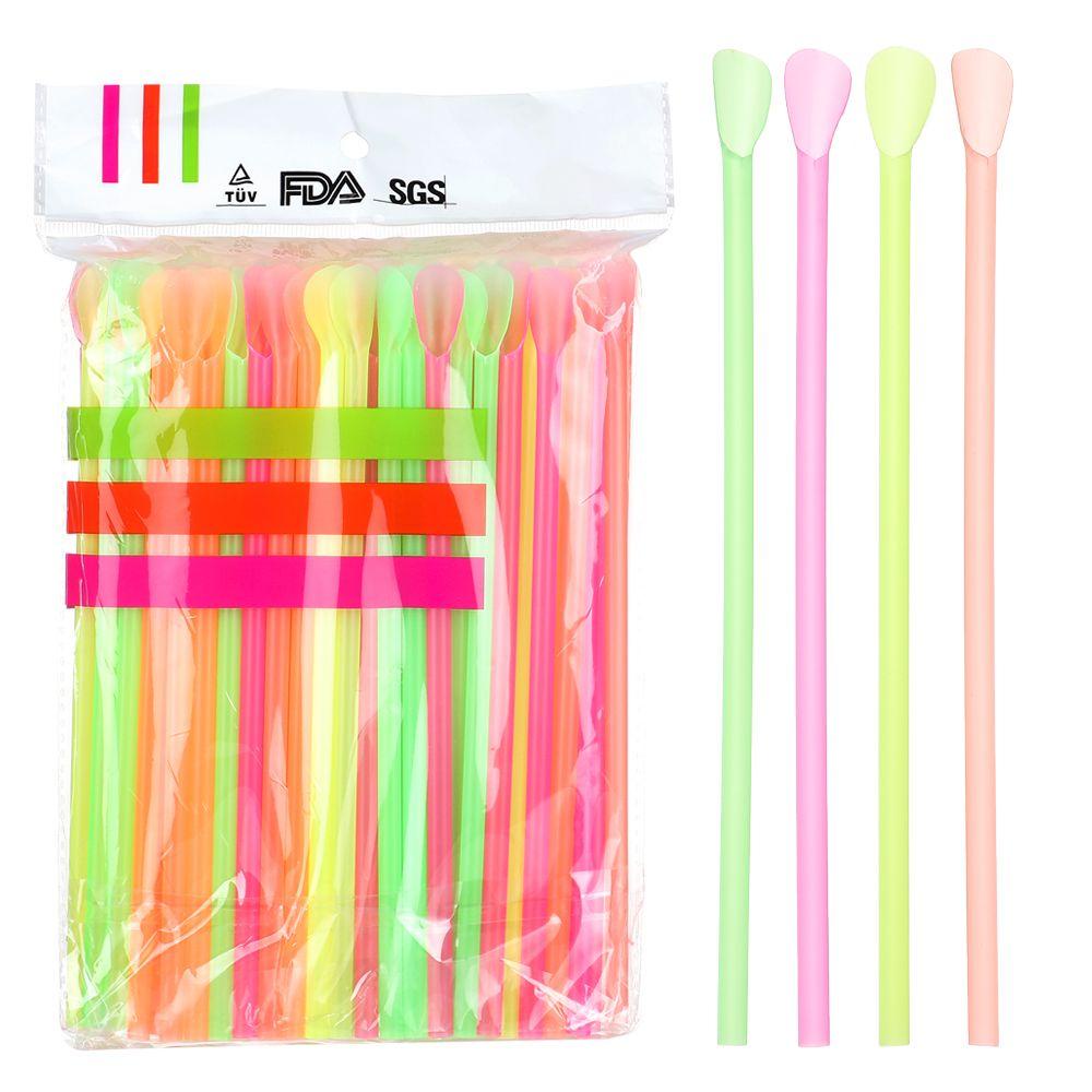 Set 100 Ống Hút Thẳng Sáng Tạo Mới