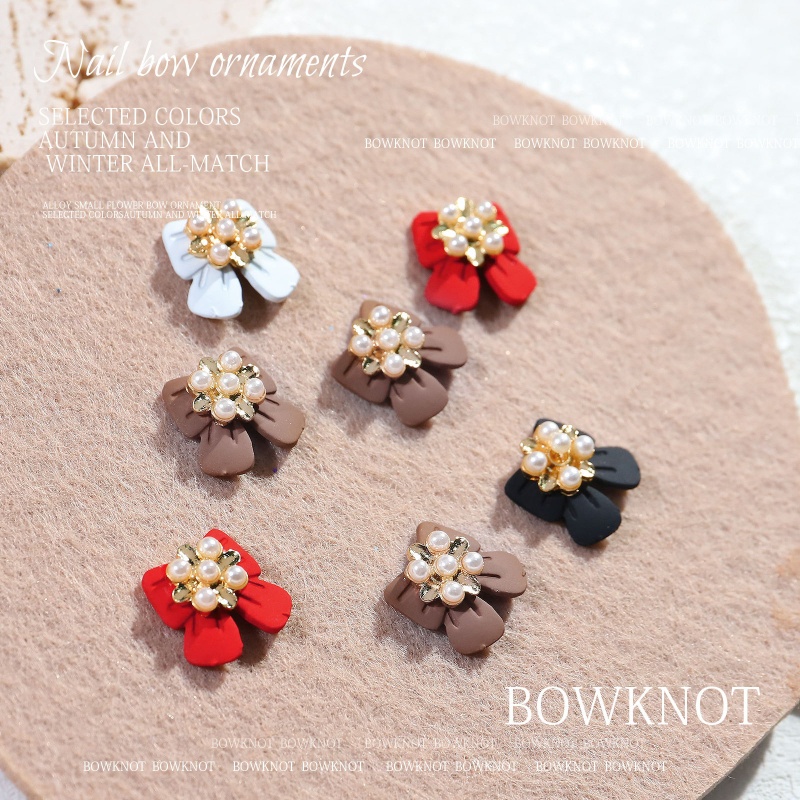 Hạt Charm Nơ 3d Trang Trí Móng Tay Nghệ Thuật