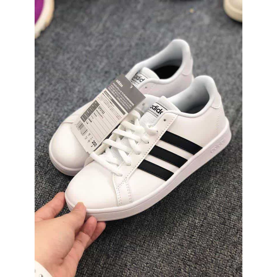 GIÀY ADIDAS GRAND COURT VIỀN ĐEN order hàn quốc