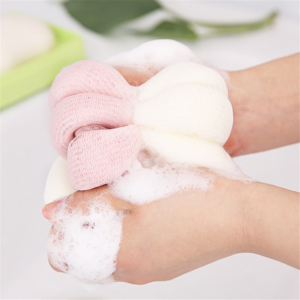 1 Bông Tắm Hai Màu Sắc Thân Thiện Với Da