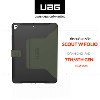 Ốp uag scout sử dụng chung với bao da folio cho ipad 10.2"