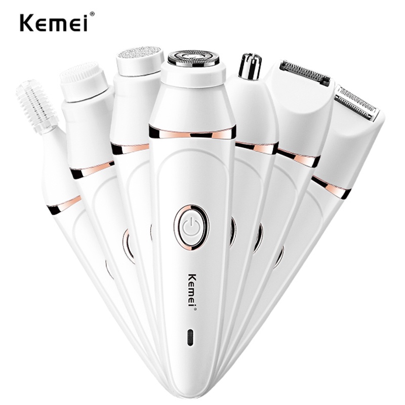 Máy Tẩy Lông Toàn Thân 7 Trong 1 Kemei