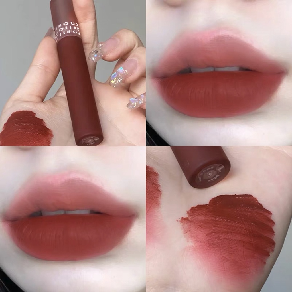 Son kem lì Ouoii mềm mịn lâu trôi lên màu tự nhiên Candipop