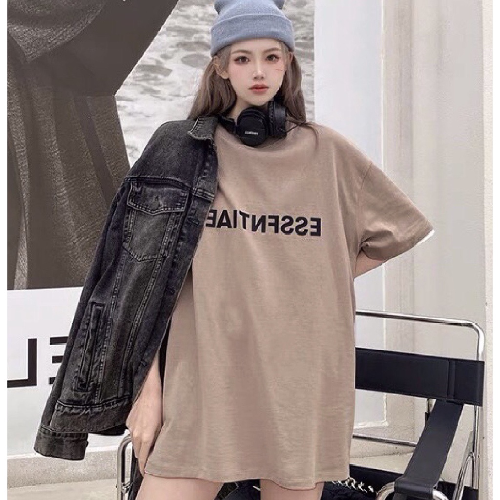 Áo thun tay lỡ form rộng - phông nam nữ cotton oversize - T shirt essentials b - 2N Unisex | BigBuy360 - bigbuy360.vn
