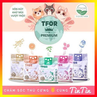 Cát Vệ Sinh Hữu Cơ Bã Đậu Nành Cho Mèo Tofu TFOR 5L