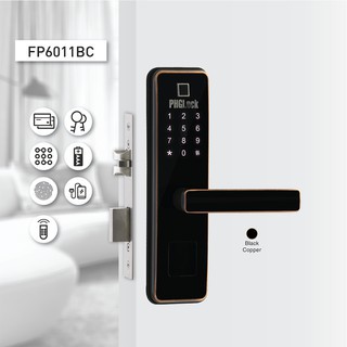 Khóa vân tay,mã số,thẻ từ cho cửa phòng PHGLock™ - FP6011 chính hãng bảo hành 24 tháng .