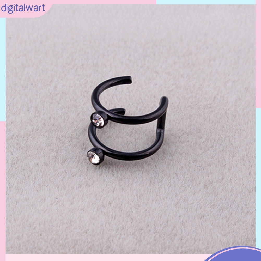 1 Khuyên kẹp vành tai đính đá thời trang nữ