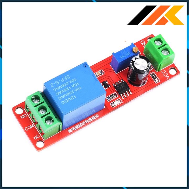 Module Relay 12V Tạo Trễ Đóng Ngắt Thiết Bị - Linh Kiện TuHu
