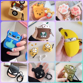 Ốp bảo vệ tai nghe Airpod 1/Airpod 2 Bluetooth 1/2/Pro/i12/i9/i7/TWS - Case Airpods 1 - Airpods 2 - i12 TWS