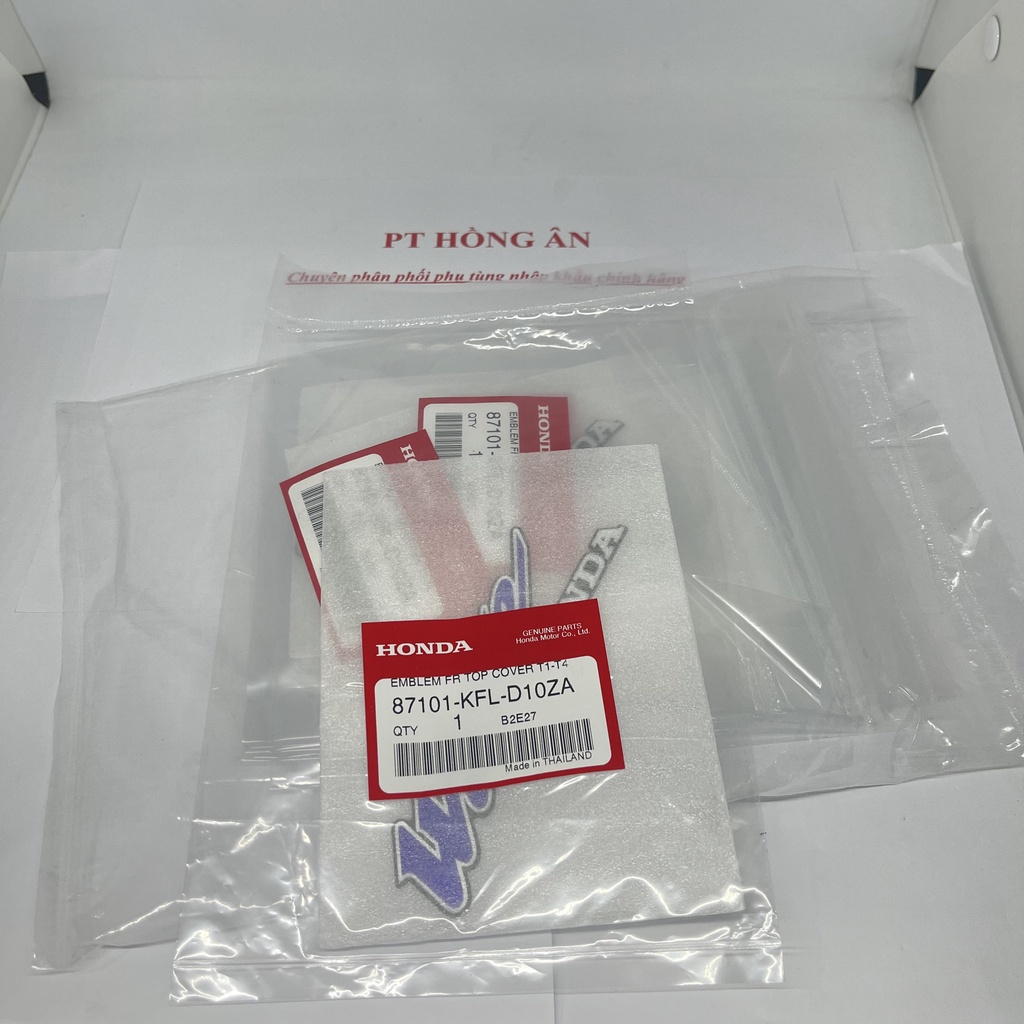 Tem mặt nạ  Wave Thái 110 nhập khẩu chính hãng Honda Thailand - PT HỒNG ÂN