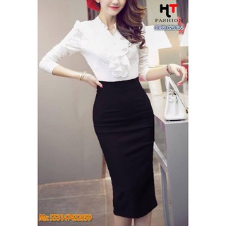 Chân váy bút chì tôn dáng cực xinh, chân váy ôm chất Umi cao cấp