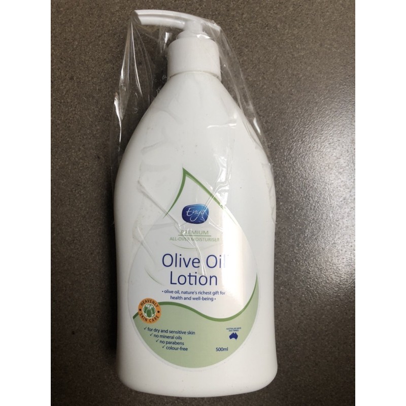 Kem dưỡng thể Enya Olive Oil Lotion 500ml.Made in Úc