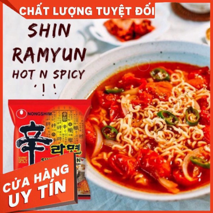 Mì shin ramyun cay Hàn Quốc lốc 5 gói | BigBuy360 - bigbuy360.vn