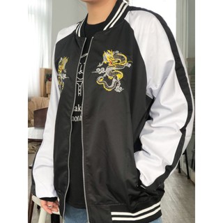 Áo Khoác Bomber Hình Rồng