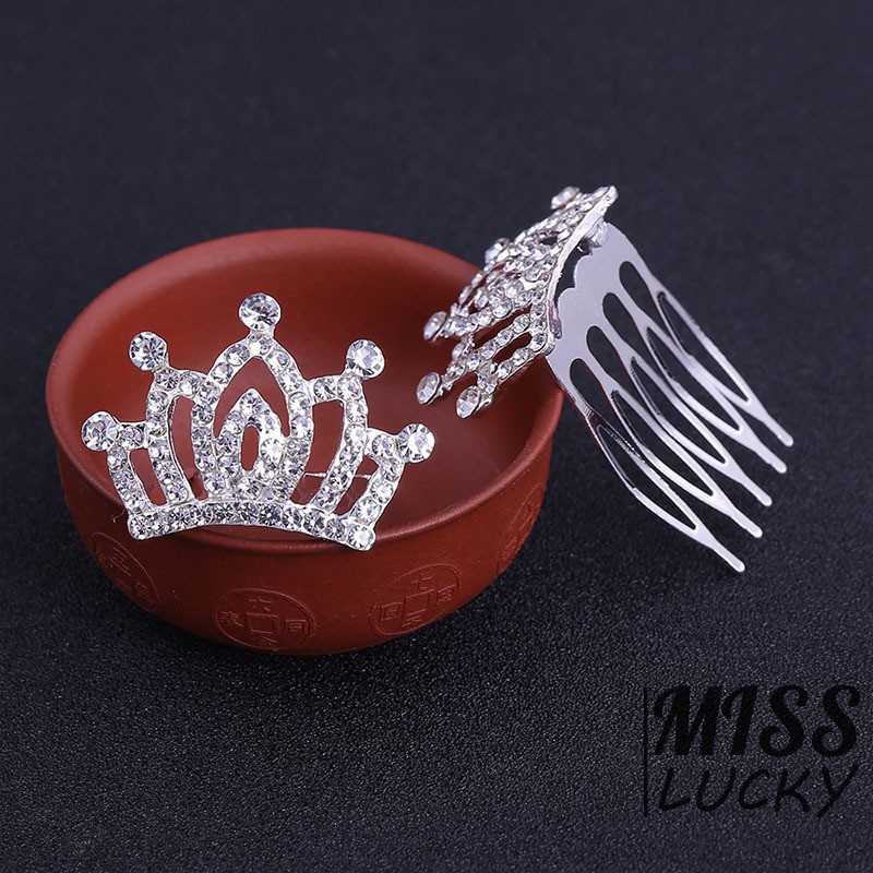 Lược tóc vương miện kiểu dáng thời trang phong cách Hàn Quốc cho nữ