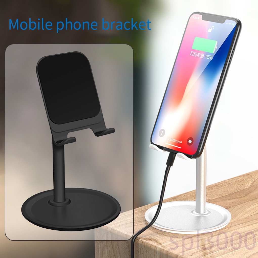 Giá đỡ điện thoại/máy tính bảng chống trượt để bàn có thể điều chỉnh