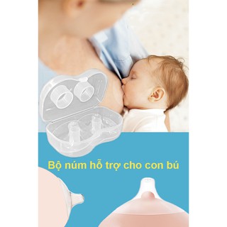 Núm trợ ti silicon siêu mềm cho mẹ