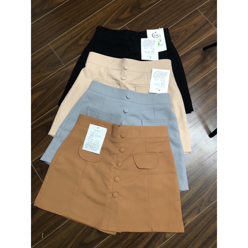 [store 86] Chân váy chữ A 5 cúc nắp túi | BigBuy360 - bigbuy360.vn