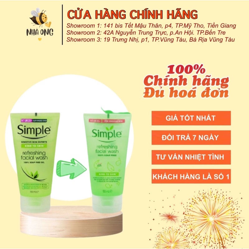 Sữa Rửa Mặt Simple