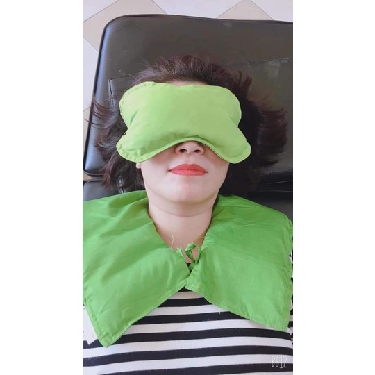 Gối Thảo Dược Chườm Nóng/ Lạnh Cổ Vai Gáy - Túi Chườm Cổ Vai Gáy Dạng chữ U ,Giúp Giãn cơ, Lưu Thông Khí Huyết