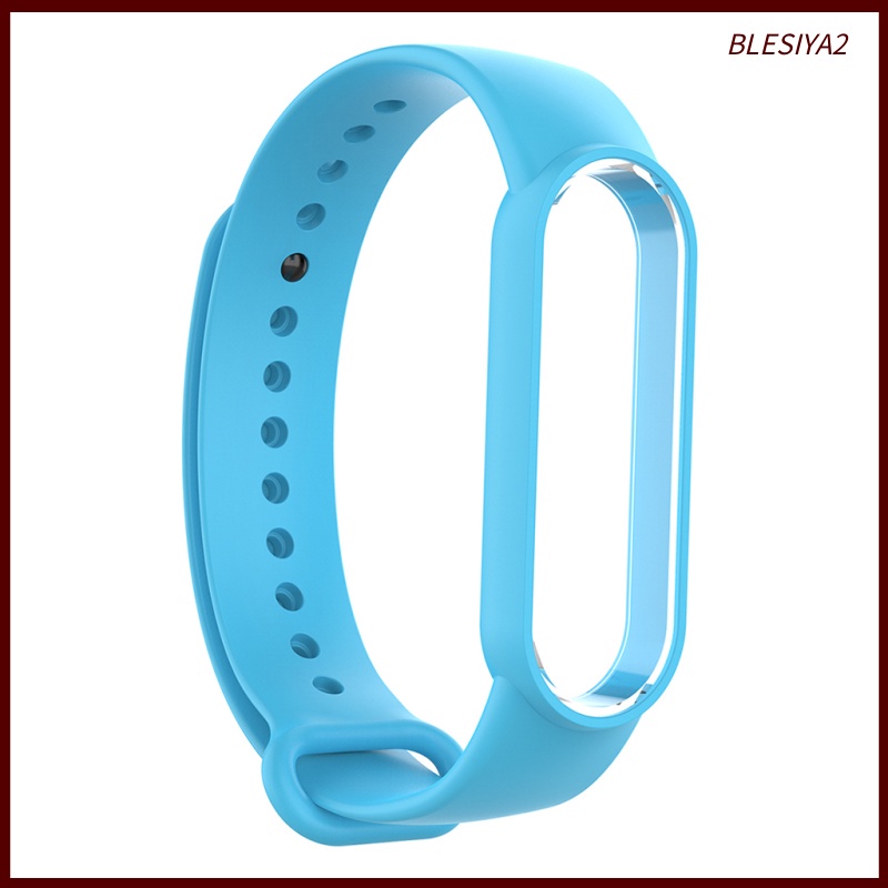 Dây Silicon Màu Trắng Thay Thế Cho MI Band 5 [Bresiya2]