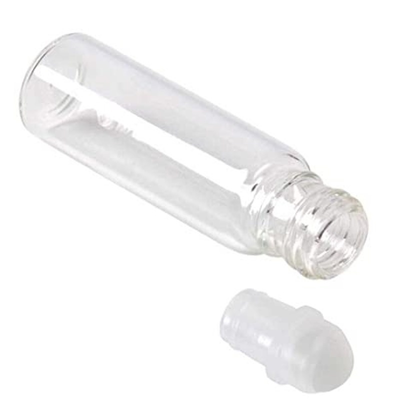 Chai thủy tinh rỗng dạng lăn trong suốt dùng chiết nước hoa đi du lịch 5/10ml