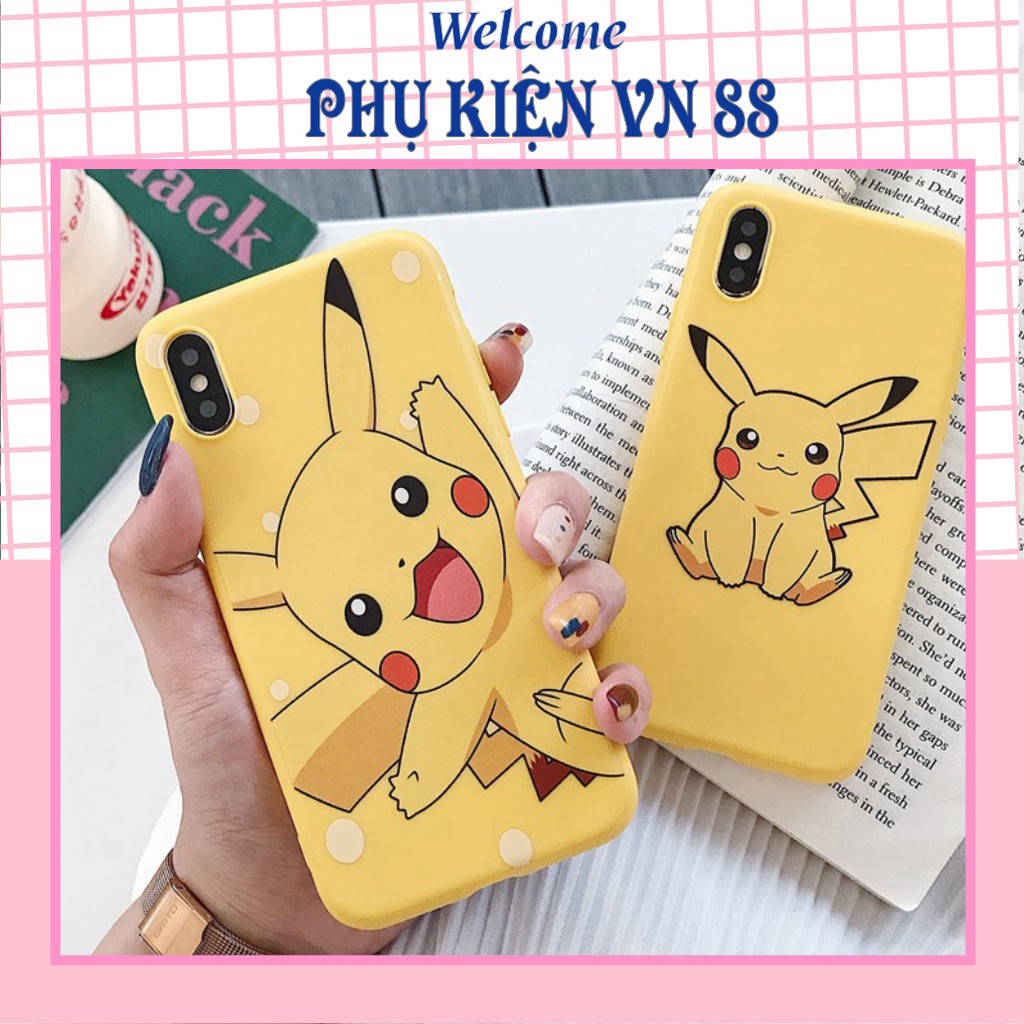 Ốp lưng iphone Pika Pika - Full các dòng từ Iphone 5 - đến 11 Promax/samsung - Phụ Kiện VN 88
