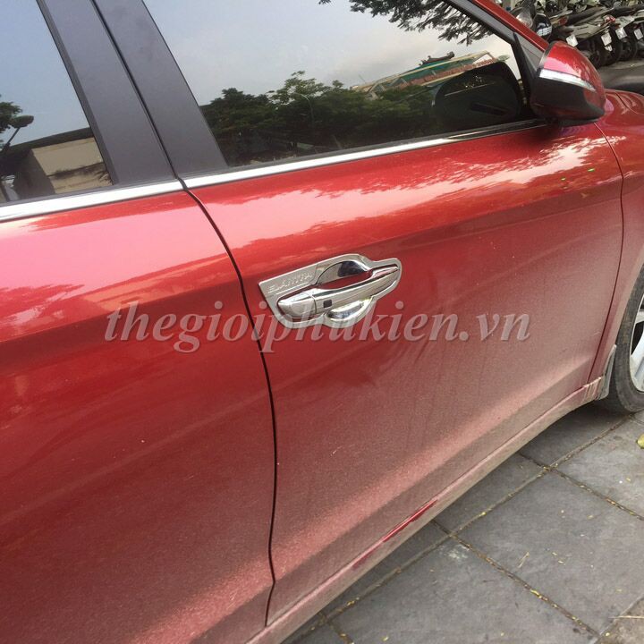 Bộ ốp tay nắm, hõm cửa xe Hyundai Elantra 2016-2022 -mạ Crom cao cấp(hàng cao cấp)